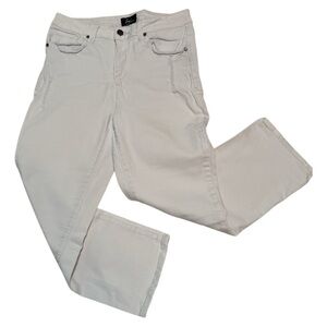 Earl Jeans White Straight Leg Denim